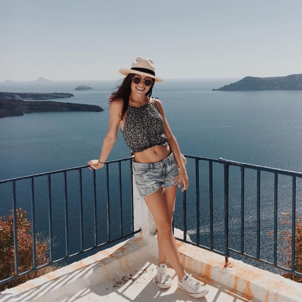 Brandy Melville Scrunch Tie Top